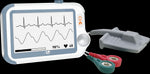 ECG electrocardiographe checkme pro™ avec tensiometre de bras bluetooth air bp2