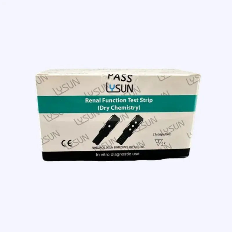 boite de 25 tests de fonction renale lysun Face santeshop.eu